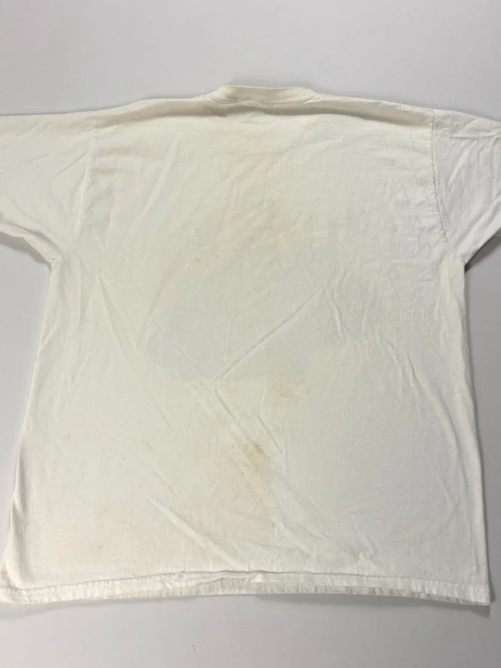 Vintage The Tick TV Cartoon Promo Fox Network T Shirt White Sz L Superhero 90s